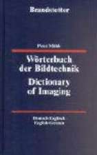 Wörterbuch der Bildtechnik - Deutsch-Englisch / Englisch-Deutsch