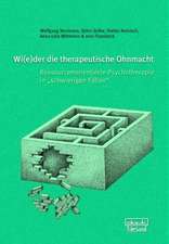 Wi(e)der die therapeutische Ohnmacht