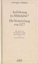 Aufklärung im Mittelalter? Die Verurteilung von 1277