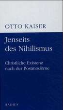 Jenseits des Nihilismus