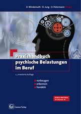 Praxishandbuch psychische Belastungen im Beruf