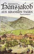 Aus kranken Tagen