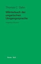 Worterbuch Der Ungarischen Umgangssprache