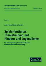 Spielorientiertes Tennistraining mit Kindern und Jugendlichen