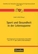 Sport und Gesundheit in der Lebensspanne