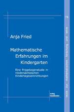 Mathematische Erfahrungen im Kindergarten