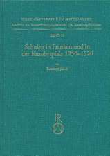 Schulen in Franken Und in Der Kuroberpfalz 1250 Bis 1520