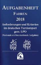 Aufgabenheft - Fahren 2018