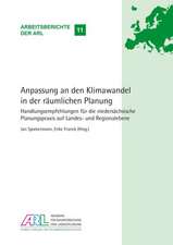 Anpassung an den Klimawandel in der räumlichen Planung