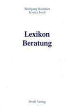 Rechtien, W: Lexikon Beratung