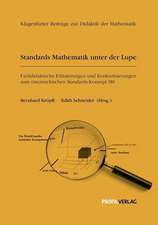 Standards Mathematik unter der Lupe