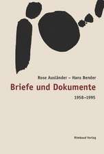 Briefe und Dokumente 1958-1995