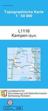 Kampen (Sylt) 1 : 50 000