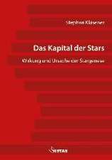 Kläsener, S: Kapital der Stars