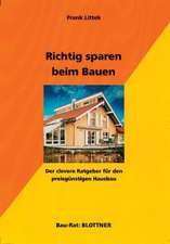 Richtig sparen beim Bauen