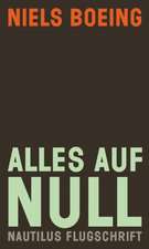 Alles auf Null