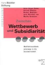 Zwischen Wettbewerb und Subsidiartät