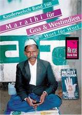 Marathi für Goa und Westindien. Kauderwelsch