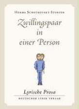 Zwillingspaar in einer Person