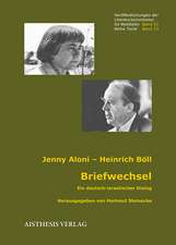 Briefwechsel Jenny Aloni - Heinrich Böll