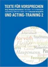 Texte für Vorsprechen und Acting-Training 2