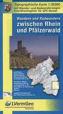 Wandern und Radwandern zwischen Rhein und Pfälzerwald 1 : 50 000