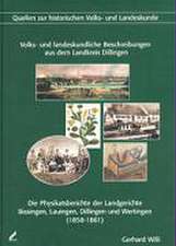 Volks- und landeskundliche Beschreibungen aus dem Landkreis Dillingen