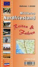 Nordfriesland (Mittleres) Reiterkarte 1 : 50 000