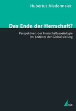 Das Ende der Herrschaft?