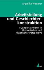 Arbeitsteilung und Geschlechterkonstruktion