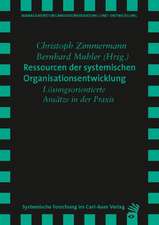 Ressourcen der systemischen Organisationsentwicklung