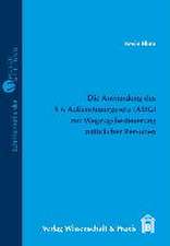 Die Anwendung des § 6 Außensteuergesetz (AStG) zur Wegzugsbesteuerung natürlicher Personen.