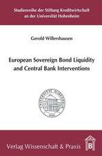 European Sovereign Bond Liquidity and Central Bank Interventions