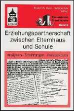 Erziehungspartnerschaft zwischen Elternhaus und Schule