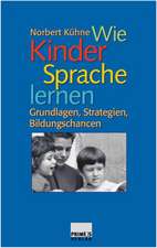 Wie Kinder Sprache lernen