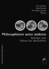 Philosophieren unter anderen