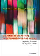 Die Kategorie Behinderung in der Intersektionalitätsforschung