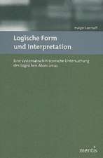 Logische Form und Interpretation