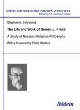 The Life and Work of Semen L. Frank