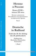 Deutsche in Russland - Ende des 18. bis Anfang des 20. Jahrhunderts