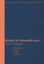 Jahrbuch für Kulturpolitik 2004