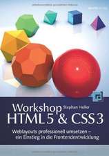 Workshop HTML5 & CSS3