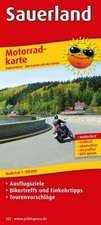 Motorradkarte Sauerland 1 : 150 000