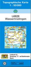 Wassertrüdingen 1 : 50 000