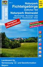 Naturpark Fichtelgebirge östlicher Teil 1 : 50 000