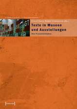 Texte in Museen und Ausstellungen