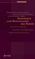 Autonomie und Heteronomie der Politik