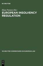 European Insolvency Regulation: Commentary