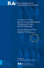 Die SE für den Mittelstand - Theorie und Praxis der SE-Gründung: Unter besonderer Berücksichtigung des Zusammenspiels von Gesellschafts- und Arbeitsrecht