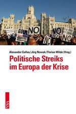 Politische Streiks im Europa der Krise